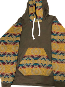 Native Print Hoodies